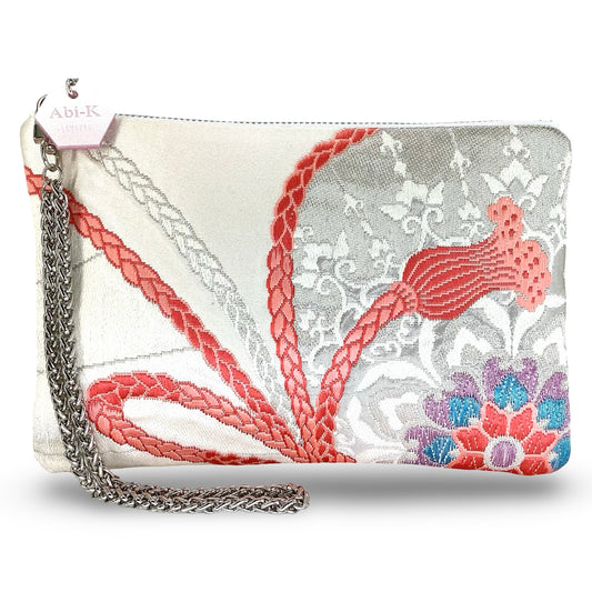 Carolyn Clutch Purse ‘Pretty Silver’