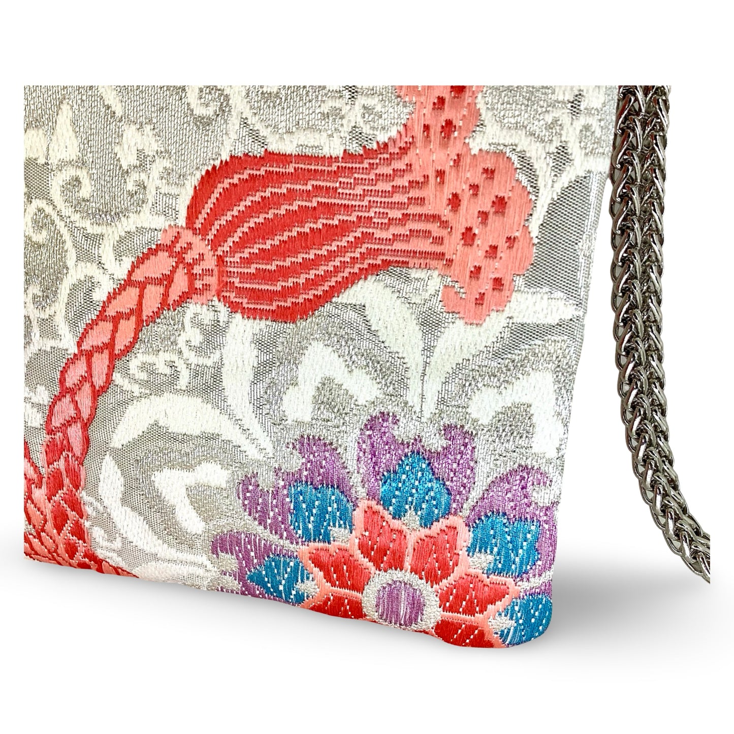 Carolyn Clutch Purse ‘Pretty Silver’