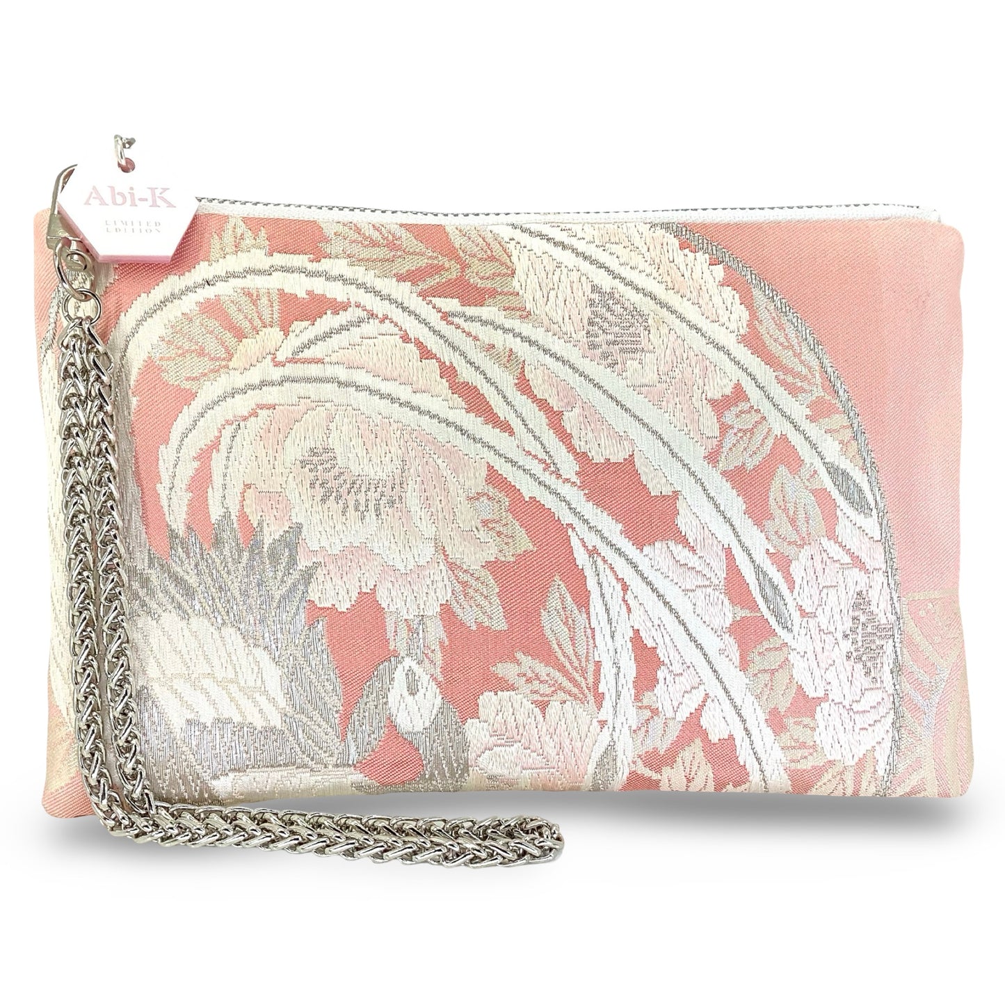 Carolyn Clutch Purse ‘Mythical Peach Phoenix’