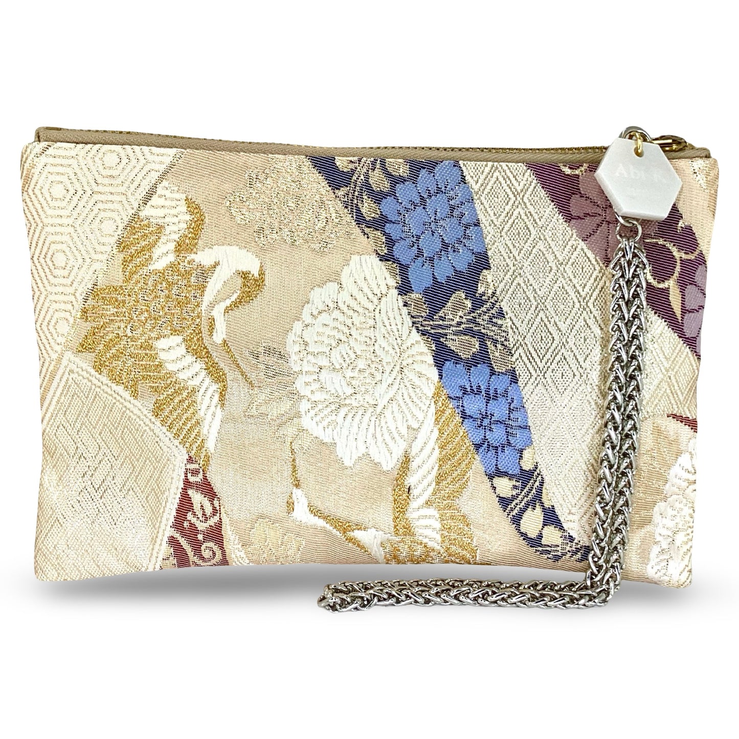 Carolyn Clutch Purse ‘Botanical Brocade’ 2of2