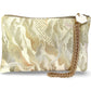Carolyn Clutch Purse ‘Go-to Gold’