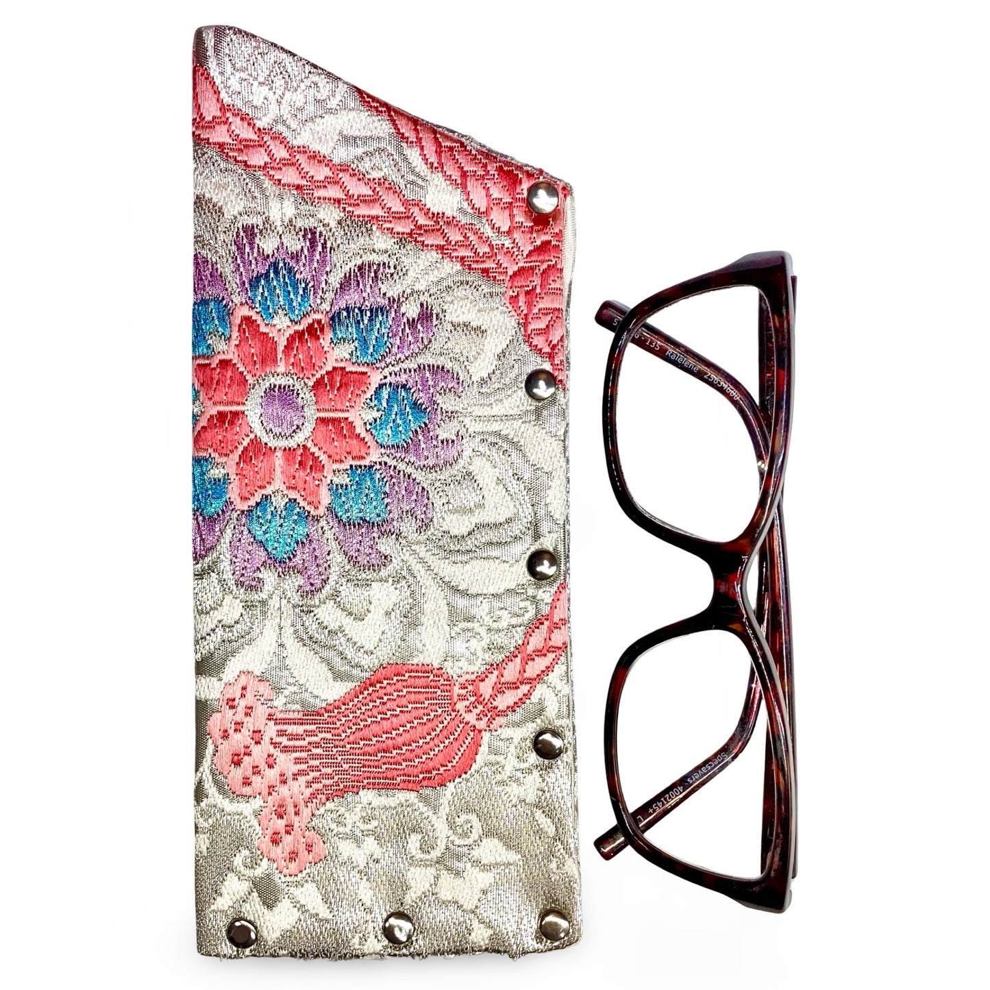 Glasses Case ‘Pretty Silver’ 1