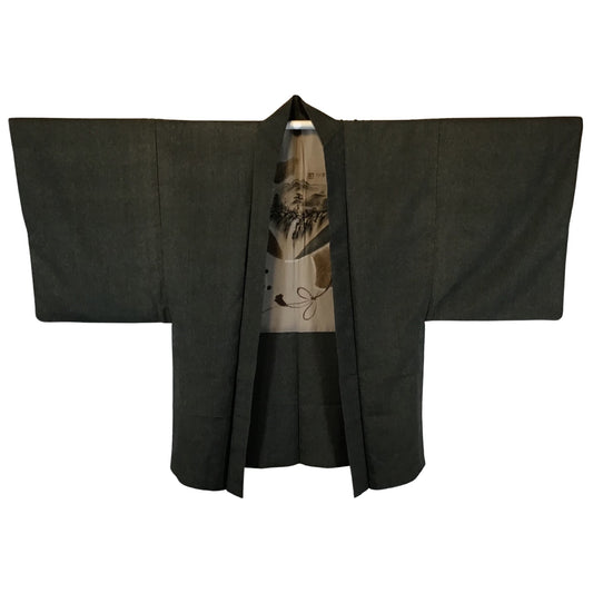 Vintage Mens Kimono ‘Abstract Mountains’
