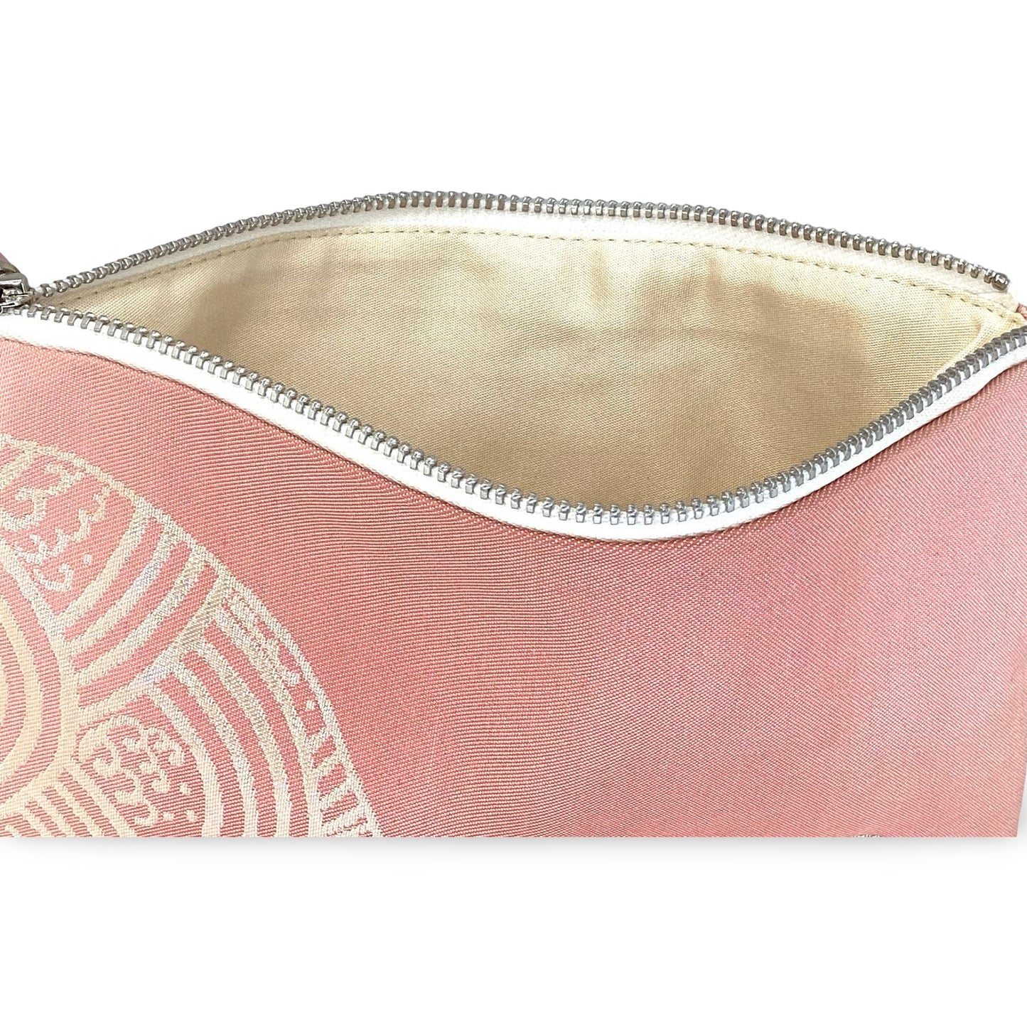 Carolyn Clutch Purse ‘Mythical Peach Phoenix’