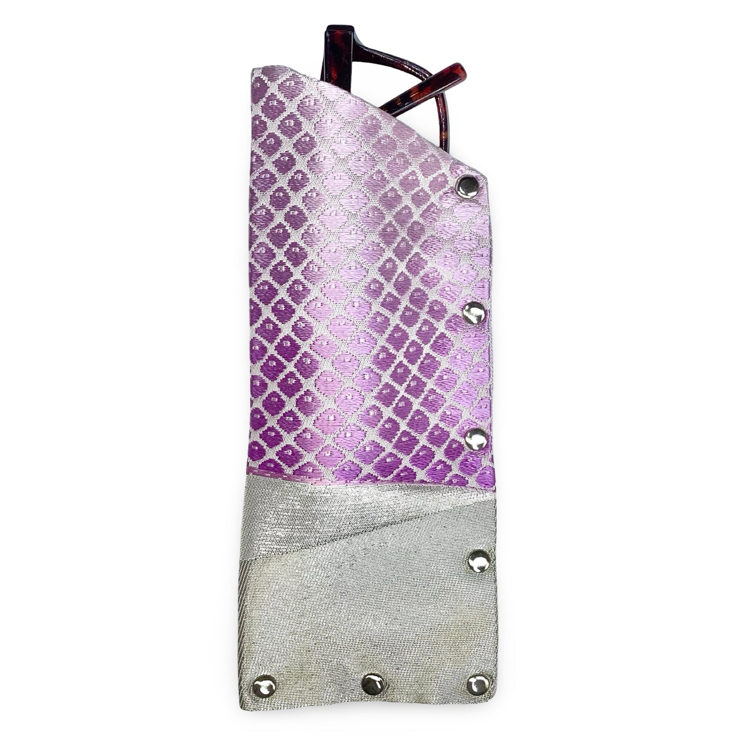 Glasses Case ‘Summer Crush’ lilac silver Shibori