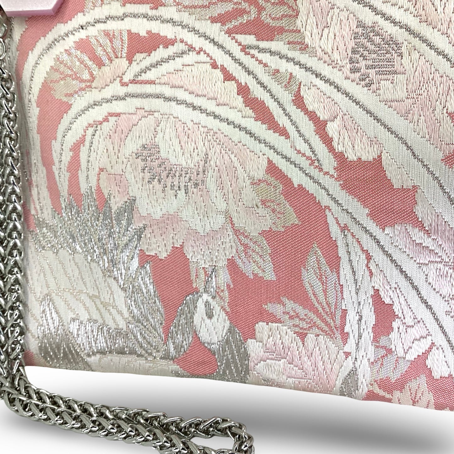 Carolyn Clutch Purse ‘Mythical Peach Phoenix’