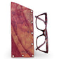 Abi-K Glasses Case ‘Burgundy Swirl’ 2