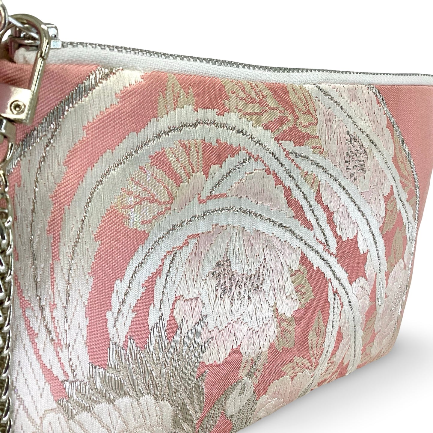 Carolyn Clutch Purse ‘Mythical Peach Phoenix’