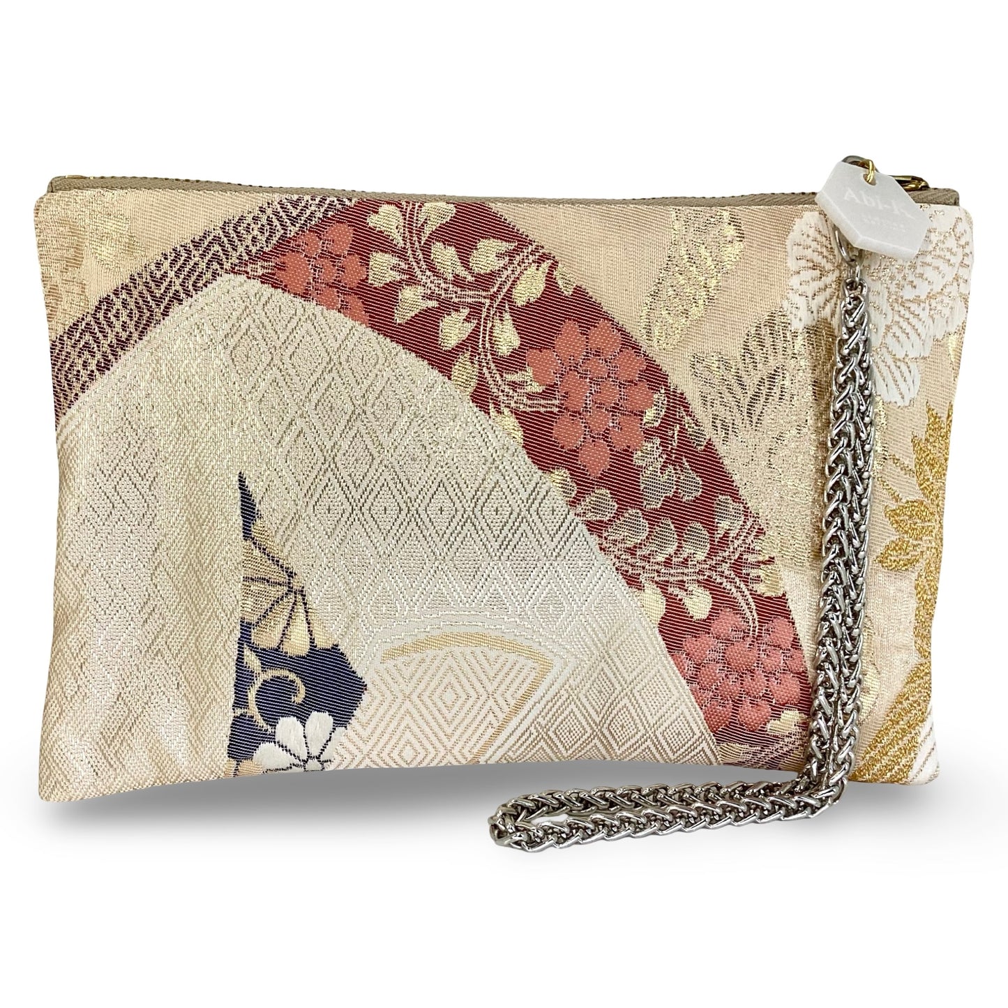 Carolyn Clutch Purse ‘Botanical Brocade’ 1of2
