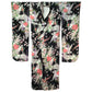 Vintage Kimono ’Black With Wisteria Furisode’