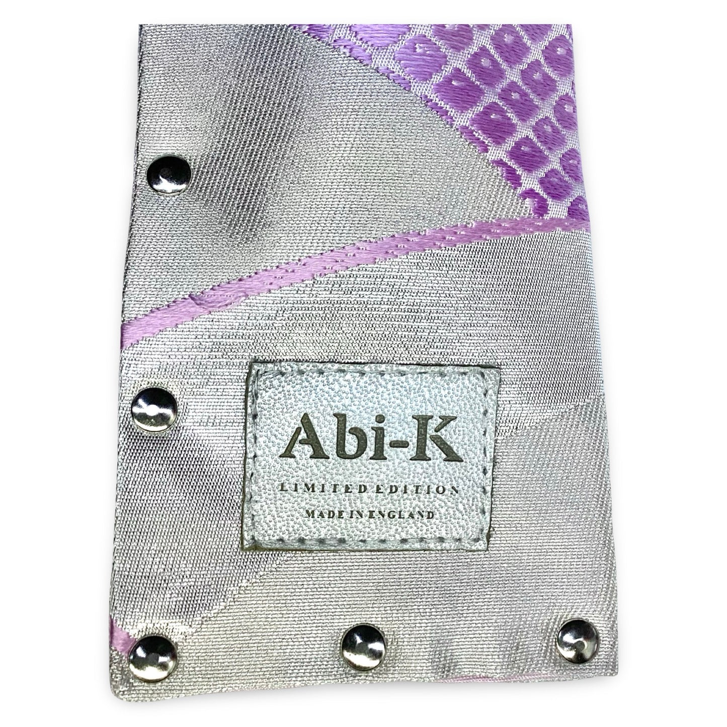 Glasses Case ‘Summer Crush’ lilac silver Shibori