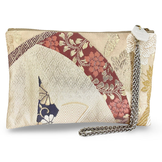 Carolyn Clutch Purse ‘Botanical Brocade’ 1of2