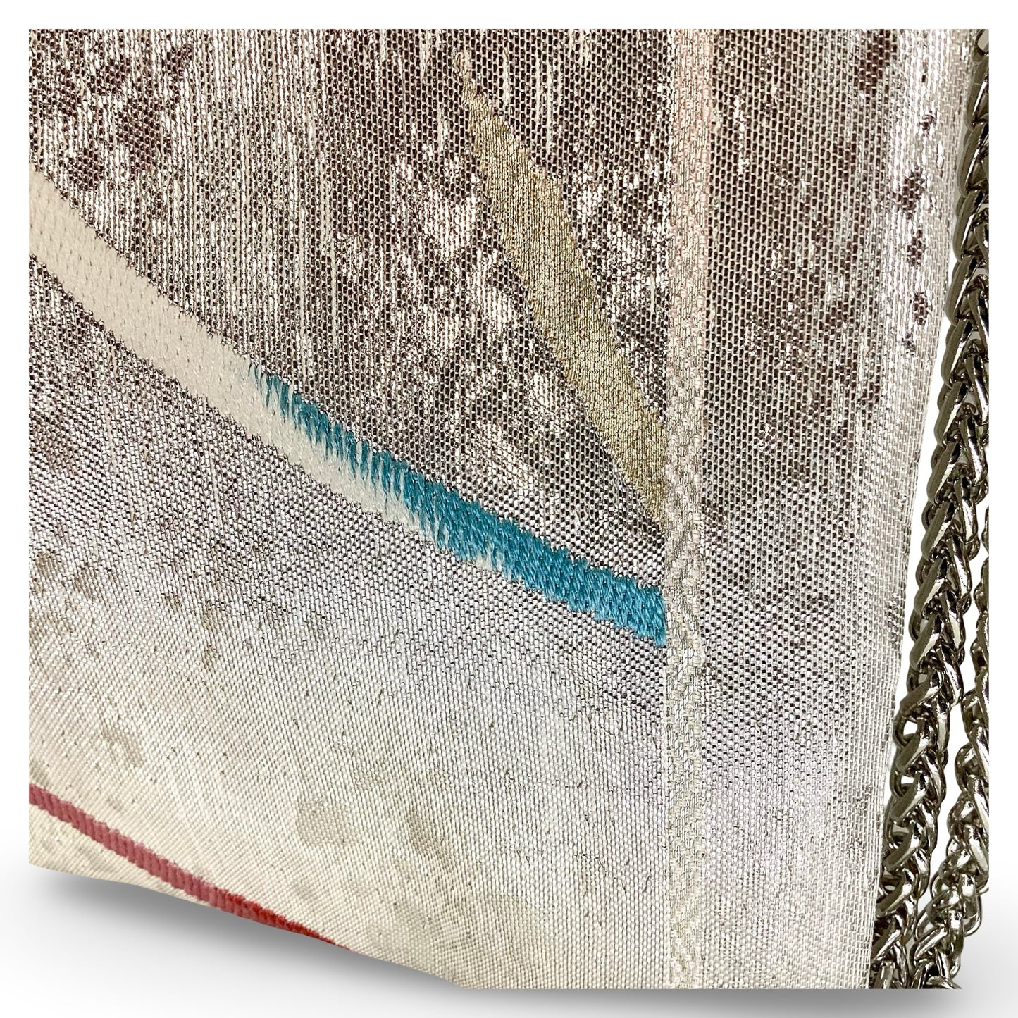 Carolyn Clutch Purse ‘Metallic Pastel Haze’