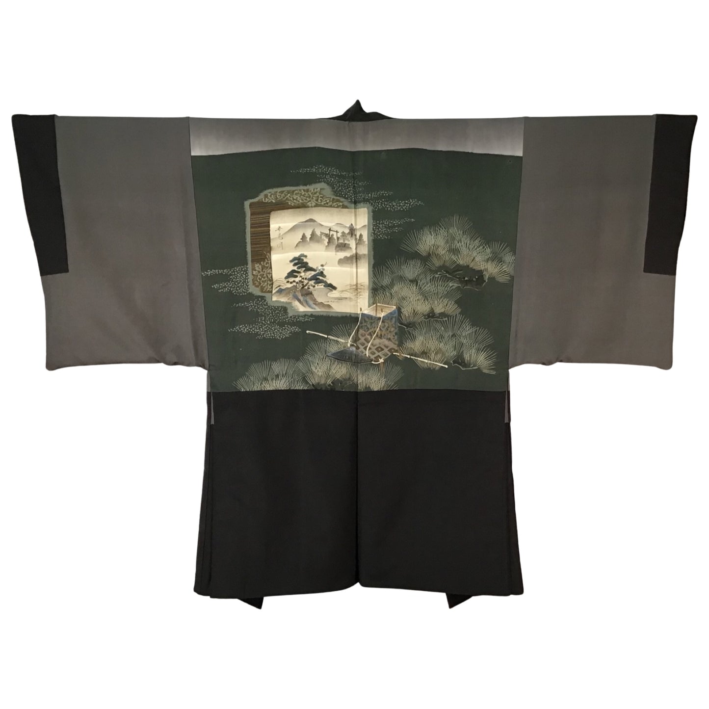 Vintage Mens Kimono ‘Landscapes’