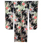 Vintage Kimono ’Black With Wisteria Furisode’