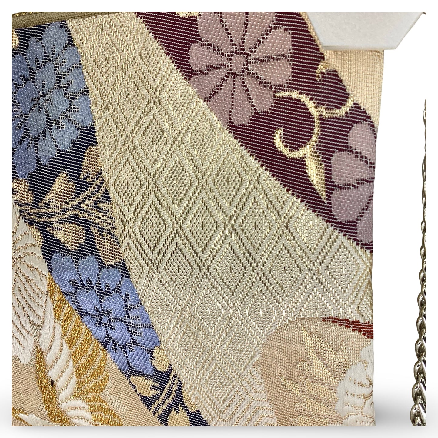 Carolyn Clutch Purse ‘Botanical Brocade’ 2of2