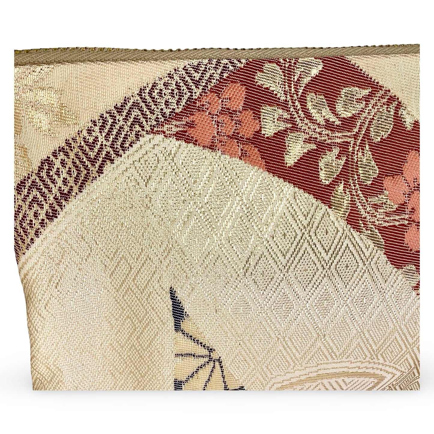 Carolyn Clutch Purse ‘Botanical Brocade’ 1of2
