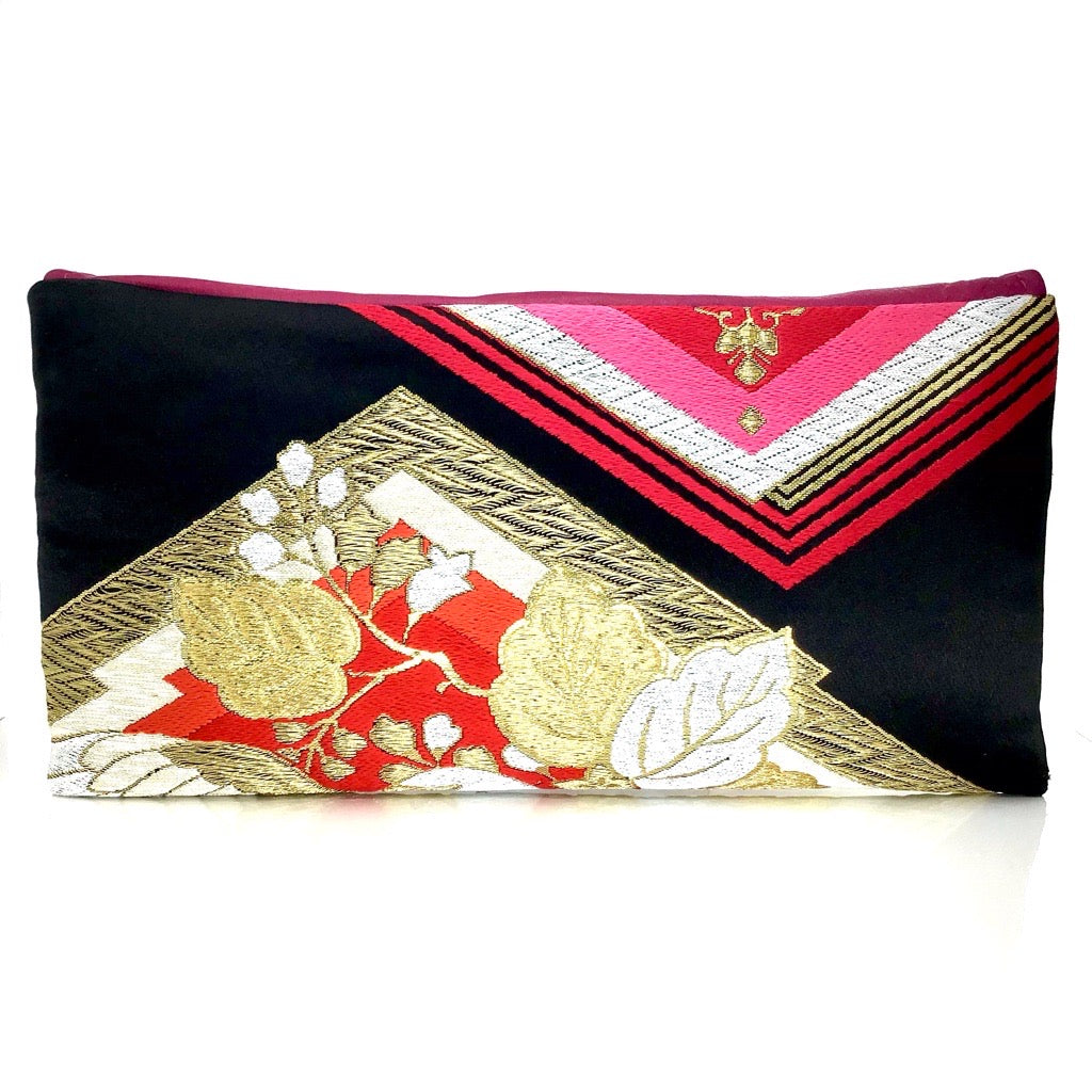 Anna Clutch ‘Abstract Feathers’
