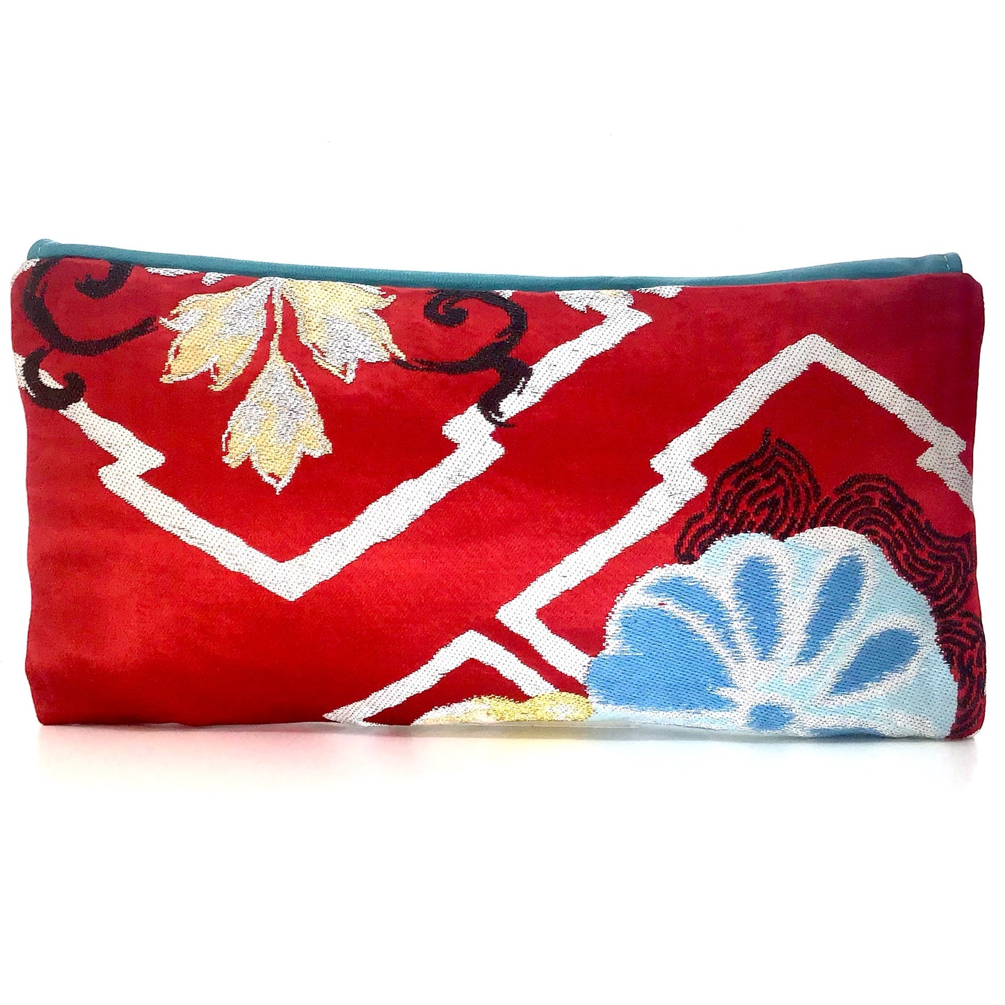 Anna Clutch ‘Raspberry Abstract’