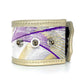 Abi-K Cuff ‘Lilac Crane’