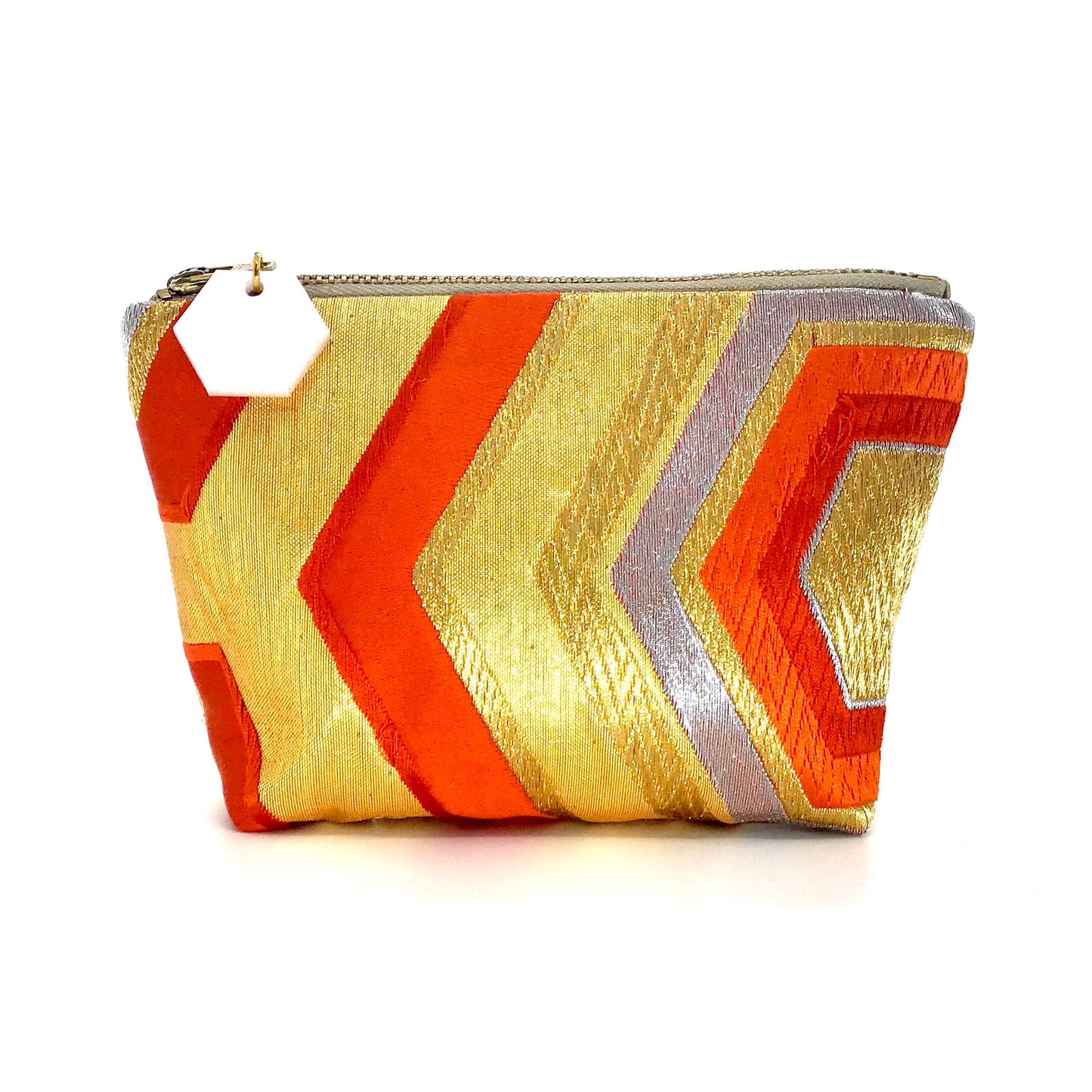 Bonnie Purse 'Orange Hexagon’ 3/3