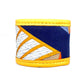 Abi-K Cuff ‘Mustard Navy Kikko’ 1/3