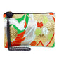 Carolyn Purse ‘Orange Peacock Feathers’ 1/3
