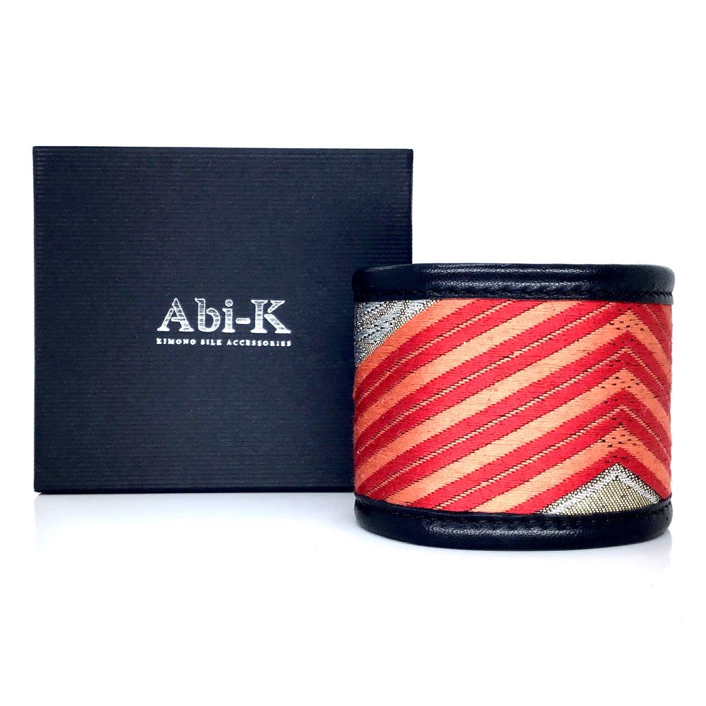 Abi-K Cuff ’Red Stripe’