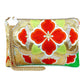 Carolyn Purse ‘Green & Orange Flowers’ 2/3