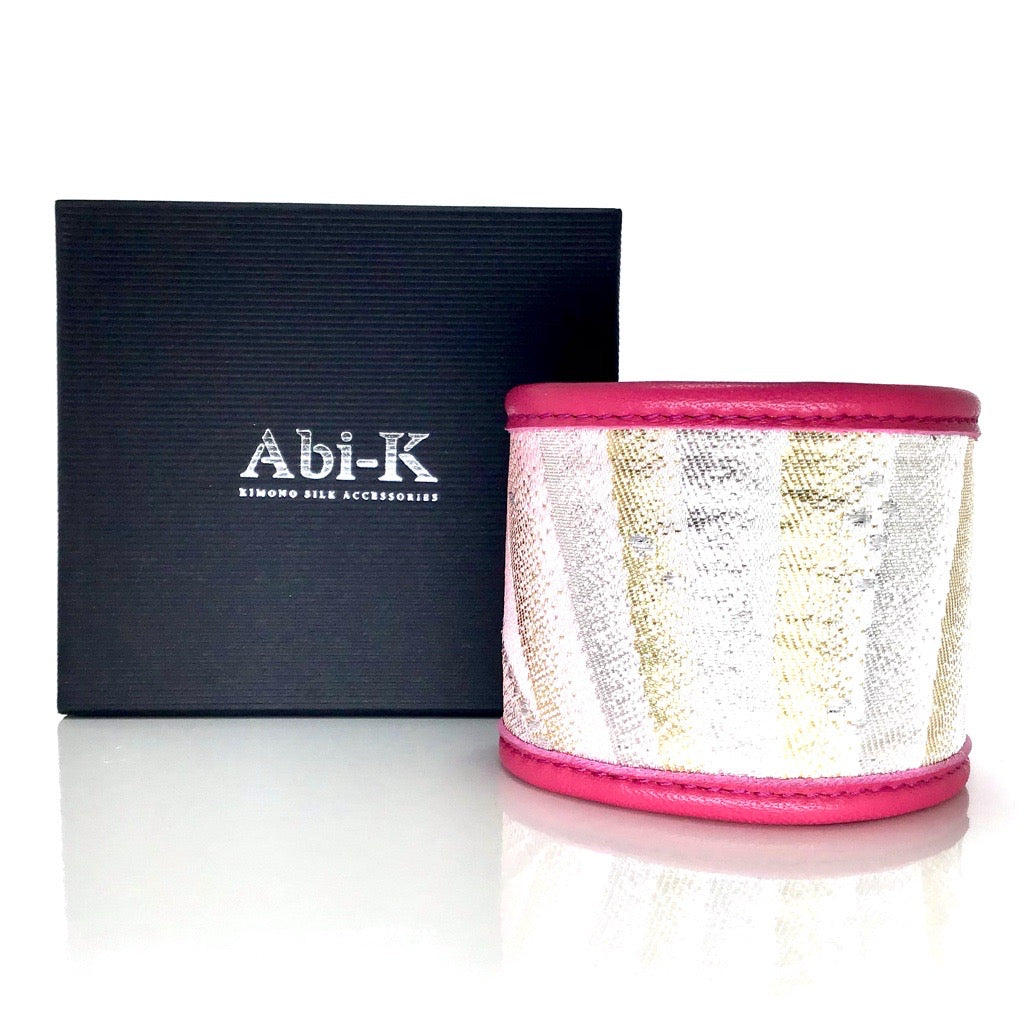 Abi-K Cuff ’Pink Metallic’