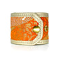 Abi-K Cuff ‘Orange Bright’