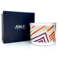 Abi-K Cuff ‘Silver Plum Stripe’