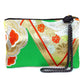 Carolyn Purse ‘Orange Peacock Feathers’ 1/3