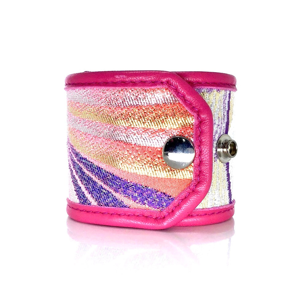 Abi-K Cuff ’Pink Metallic’