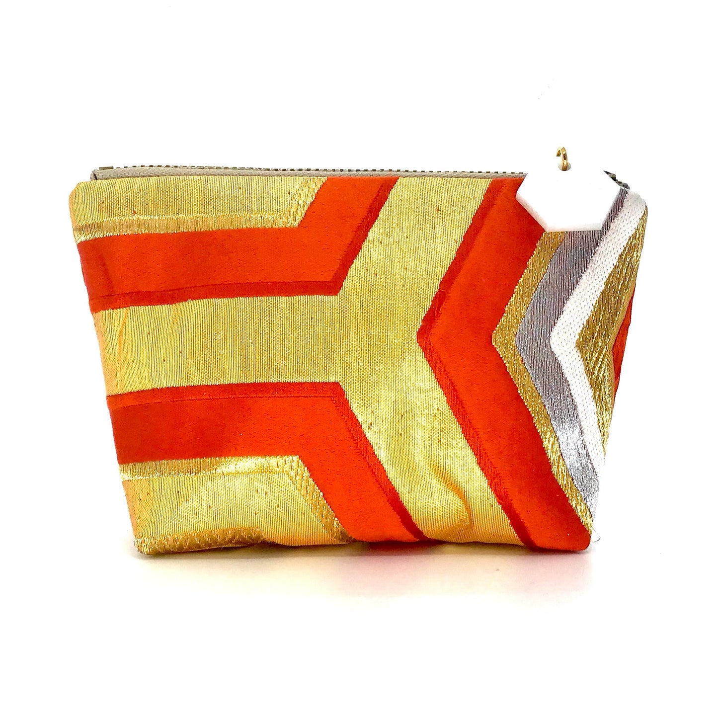Bonnie Purse 'Orange Hexagon’ 3/3