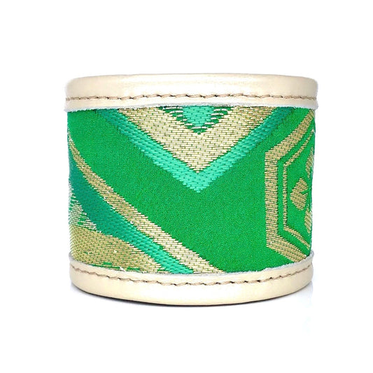 Abi-K Cuff ‘Green Kikko’ 2/2