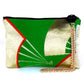 Carolyn Purse ‘Emerald Fans’ 6/6