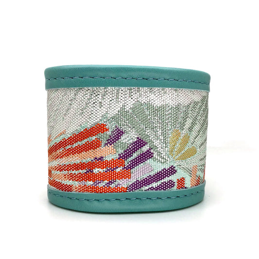 Abi-K Cuff ‘Pastel Cranes’ 1/2