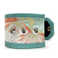 Abi-K Cuff ‘Pastel Cranes’ 1/2