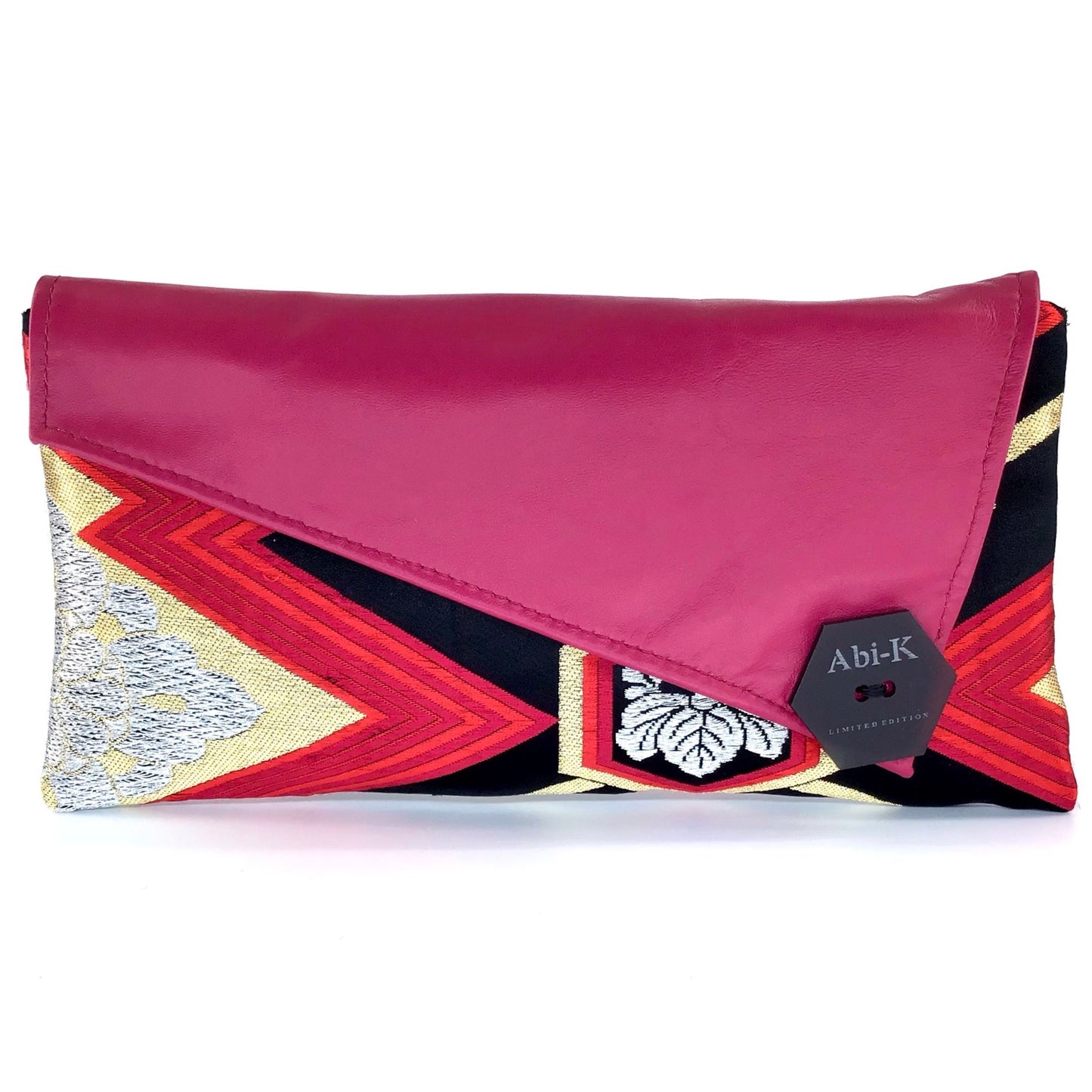 Anna Clutch ‘Raspberry Rouge’ 3/3