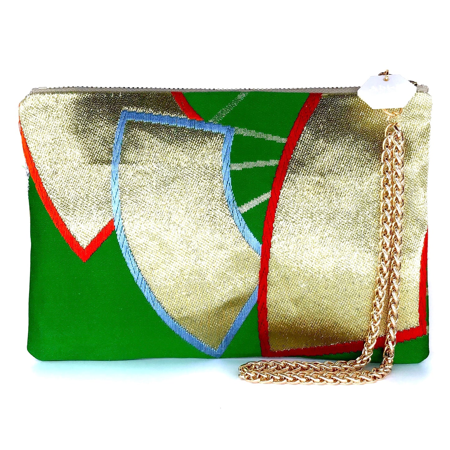 Carolyn Purse ‘Emerald Fans’ 3/6