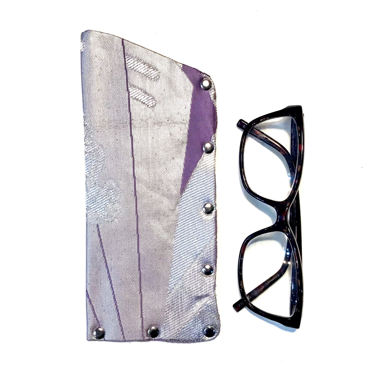 Abi-K Glasses Case ‘Lavender Fans’ 2/2