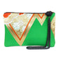 Carolyn Purse ‘Green & Orange Flowers’ 3/3