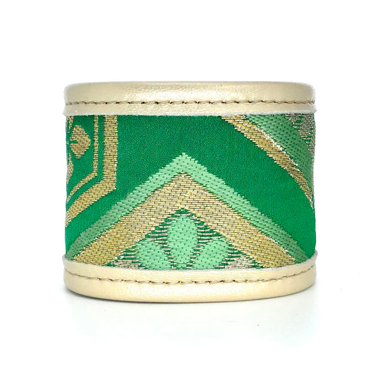 Abi-K Cuff ‘Green Kikko’ 1/2