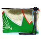 Carolyn Purse ‘Emerald Fans’ 2/6