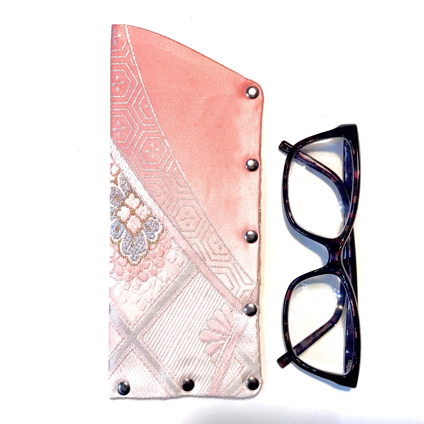 Abi-K Glasses Case ‘Pretty Peach’ 1/2