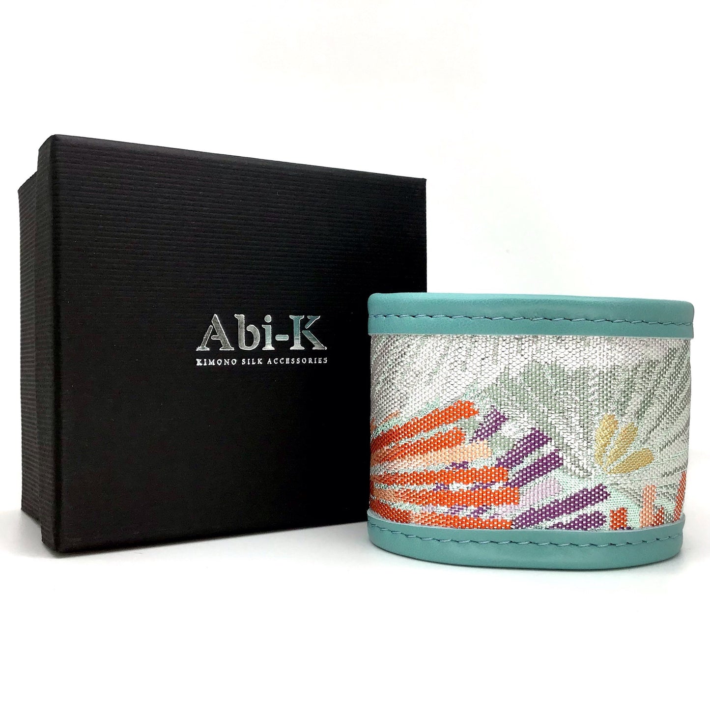 Abi-K Cuff ‘Pastel Cranes’ 1/2