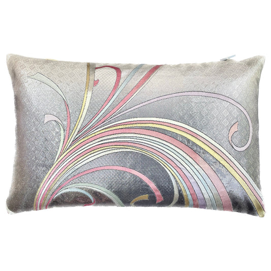 Abi-K Cushion ‘Rainbow Ribbons’